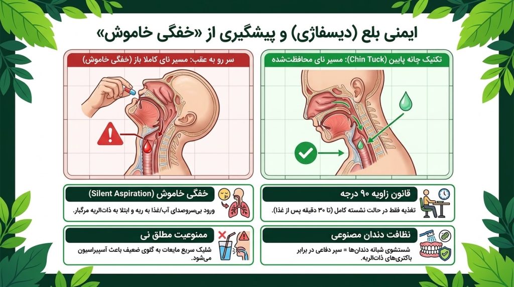 ایمنی. بلع سالمندان